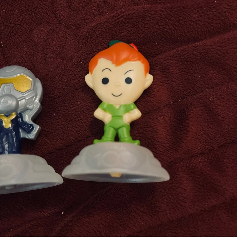 Disney Playset Figures -‎ Gray, Green, and Orange